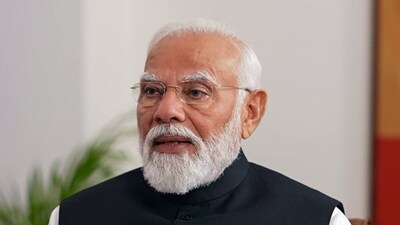Prime Minister Narendra Modi speaks during an interview with ANI.. Prime Minister Narendra Modi speaks during an interview with ANI..