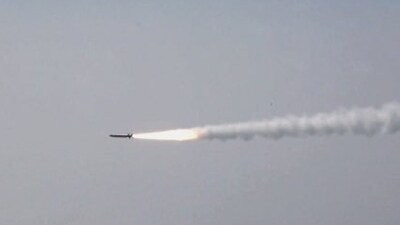 India on Wednesday conducted the successful flight test of RudraM-II air-to-surface missile from the Su-30 MK-I platform of the Indian Air Force. (DRDO) India on Wednesday conducted the successful flight test of RudraM-II air-to-surface missile from the Su-30 MK-I platform of the Indian Air Force. (DRDO)