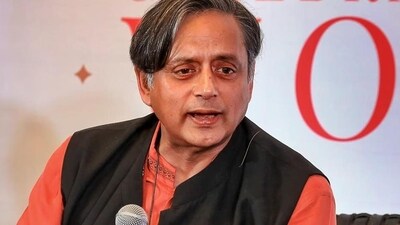 Senior Congress leader and MP Shashi Tharoor (File photo)
