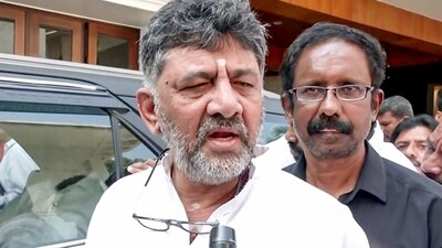 300 aspirants for council tickets, high command to take call: DK Shivakumar (ANI file photo) 300 aspirants for council tickets, high command to take call: DK Shivakumar (ANI file photo)