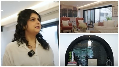 Anshula Kapoor opened the doors to her 2-bedroom flat in Mumbai for a tour. Anshula Kapoor opened the doors to her 2-bedroom flat in Mumbai for a tour.