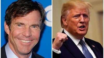 Dennis Quaid further said that he is prepared to face any criticism that will "inevitably" result from his public endorsement of Donald Trump. (AP ) Dennis Quaid further said that he is prepared to face any criticism that will "inevitably" result from his public endorsement of Donald Trump. (AP )