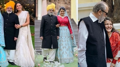 Mira Rajput and Sanah Kapur shared throwback pictures with Pankaj Kapur on his birthday in 2023. Mira Rajput and Sanah Kapur shared throwback pictures with Pankaj Kapur on his birthday in 2023.