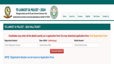 TS LAWCET Hall Ticket 2024 released at lawcet.tsche.ac.in, download link here