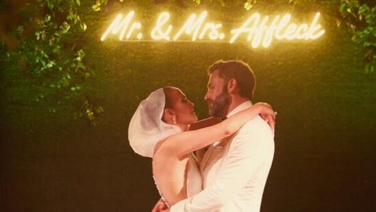 Jennifer Lopez and Ben Affleck got married in 2022.