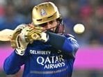 Royal Challengers Bengaluru's Dinesh Karthik plays a shot. Royal Challengers Bengaluru's Dinesh Karthik plays a shot.