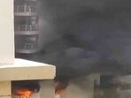 Fire breaks out in Noida's Lotus Boulevard Society