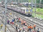 The Central Railway operates over 1,800 local train services daily across its four corridors: Main, Harbour, Trans-Harbour, and Uran, catering to over 30 lakh commuters.(Photo by Bhushan Koyande/HT Photo) The Central Railway operates over 1,800 local train services daily across its four corridors: Main, Harbour, Trans-Harbour, and Uran, catering to over 30 lakh commuters.(Photo by Bhushan Koyande/HT Photo)