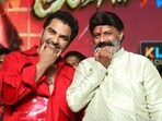 Balakrishna was the chief guest at the pre-release event of Vishwak Sen's Gangs of Godavari.