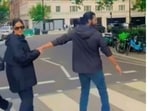 Katrina Kaif with Vicky Kaushal during an outing in London. (Pic: Reddit) Katrina Kaif with Vicky Kaushal during an outing in London. (Pic: Reddit)