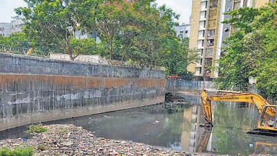 Residents protest against 15 uncleaned nullahs in Borivali and Dahisar