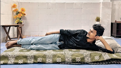 Akram Ansari arrived in Delhi in 2019 as a law student at Jamia. (HT Photo) Akram Ansari arrived in Delhi in 2019 as a law student at Jamia. (HT Photo)