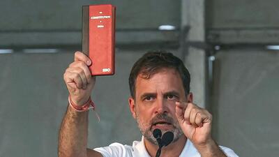 Congress MP Rahul Gandhi during an election rally. (AFP Photo) Congress MP Rahul Gandhi during an election rally. (AFP Photo)
