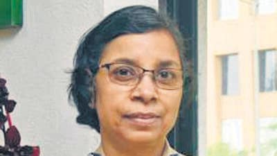 Director General of Maharashtra Police Rashmi Shukla (in pic) on Thursday held a two-hour meeting with Pune police commissioner Amitesh Kumar and other top officials and took review of the Porsche crash case. (HT FILE)