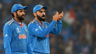 (FILES) India's captain Rohit Sharma (L) and teammate Virat Kohli (AFP) (FILES) India's captain Rohit Sharma (L) and teammate Virat Kohli (AFP)