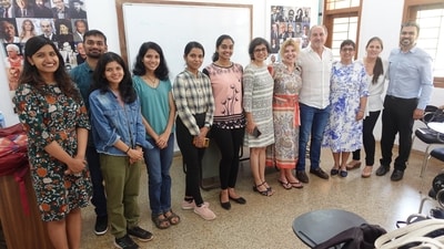 Goa University is the only university in the whole of South Asia and one of only two in Asia to offer degrees in Portuguese language Goa University is the only university in the whole of South Asia and one of only two in Asia to offer degrees in Portuguese language