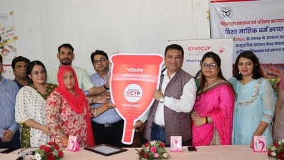 According to a press release by IIT Kanpur, the initiative transitioned the village's women to menstrual cups, paving the way for its official declaration as Uttar Pradesh's first ‘sanitary pad-free village’. (Handout) According to a press release by IIT Kanpur, the initiative transitioned the village's women to menstrual cups, paving the way for its official declaration as Uttar Pradesh's first ‘sanitary pad-free village’. (Handout)