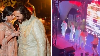 Backstreet Boys perform at Radhika Merchant and Anant Ambani's pre-wedding cruise Backstreet Boys perform at Radhika Merchant and Anant Ambani's pre-wedding cruise