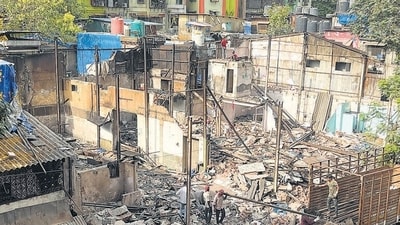 Mumbai, India – May 29, 2024: A demolished 50-year-old bakery, at Byculla, in Mumbai, India, on Wednesday, May 29, 2024. (Photo by Bhushan Koyande/HT Photo) Mumbai, India – May 29, 2024: A demolished 50-year-old bakery, at Byculla, in Mumbai, India, on Wednesday, May 29, 2024. (Photo by Bhushan Koyande/HT Photo)
