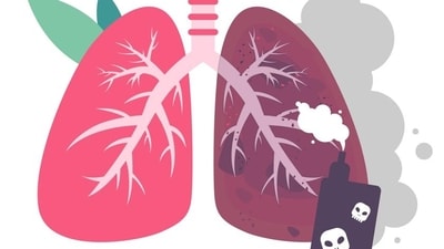 E-cigarettes contain toxic chemicals that are extremely harmful to the body ((Shutterstock; Pic for representation only ) E-cigarettes contain toxic chemicals that are extremely harmful to the body ((Shutterstock; Pic for representation only )