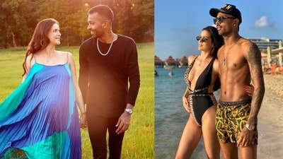 Hardik Pandya and Natasa Stankovic in better days Hardik Pandya and Natasa Stankovic in better days