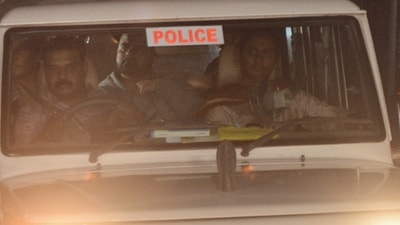 Suspended JD(S) leader Prajwal Revanna, who is facing charges of sexually abusing several women, returns to India, being taken to the Special Investigation Team (SIT), Bengaluru. (PTI) Suspended JD(S) leader Prajwal Revanna, who is facing charges of sexually abusing several women, returns to India, being taken to the Special Investigation Team (SIT), Bengaluru. (PTI)