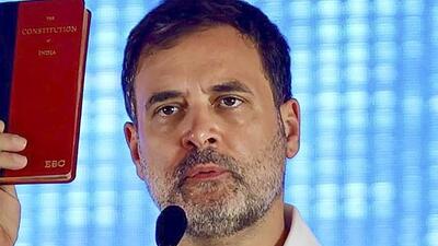 Satyaki had submitted a few newspaper reports, including YouTube links, of Rahul Gandhi’s public address in London. (HT FILE) Satyaki had submitted a few newspaper reports, including YouTube links, of Rahul Gandhi’s public address in London. (HT FILE)