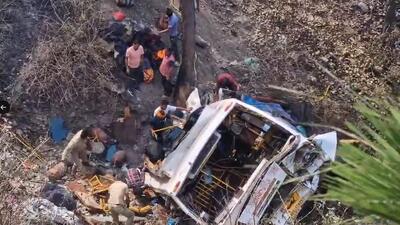 The injured were initially shifted to the Akhnoor hospital for treatment before being shifted to the Government Medical College (GMC) hospital in Jammu. (Videograb) The injured were initially shifted to the Akhnoor hospital for treatment before being shifted to the Government Medical College (GMC) hospital in Jammu. (Videograb)