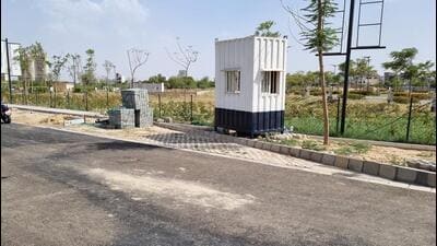 The spot where 48-year-old Rajender Tyagi was killed. (HT Photo)