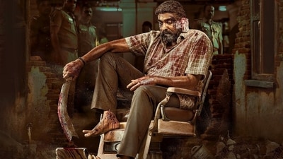 Maharaja trailer: Vijay Sethupathi in a still from the film. Maharaja trailer: Vijay Sethupathi in a still from the film.