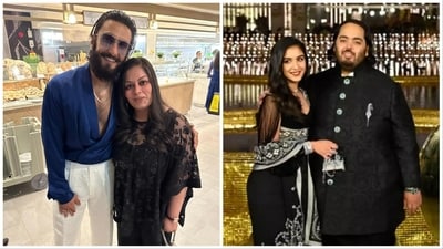 Ranveer Singh looked stylish at the starry night outing. Ranveer Singh looked stylish at the starry night outing.