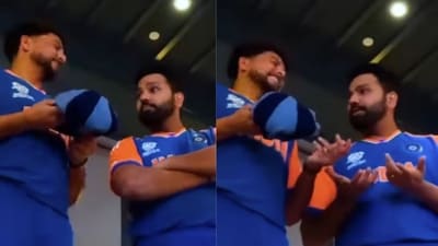 Kuldeep Yadav and Rohit Sharma had a hilarious interaction. Kuldeep Yadav and Rohit Sharma had a hilarious interaction.