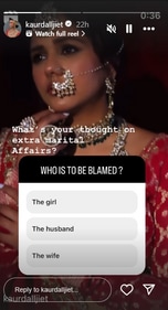 Dalljiet Kaur shared a cryptic post about extra-marital affair. Dalljiet Kaur shared a cryptic post about extra-marital affair.