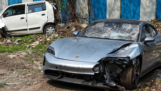 Regulatory declarations made by real estate developer Vishal Agarwal, father of 17-year-old Vedant Agarwal who is accused of driving the vehicle that rammed into a bike on May 19 killing two people, reveal that the realtor has two ongoing real estate projects in Pune. (PTI)