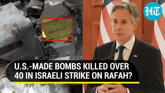 Blinken 'Unsure' If Israel Used U.S.-Made Bombs In Strike On Rafah Camp | Watch