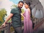 Gangs of Godavari review: Vishwak Sen and Neha Sshetty in a still from the film.