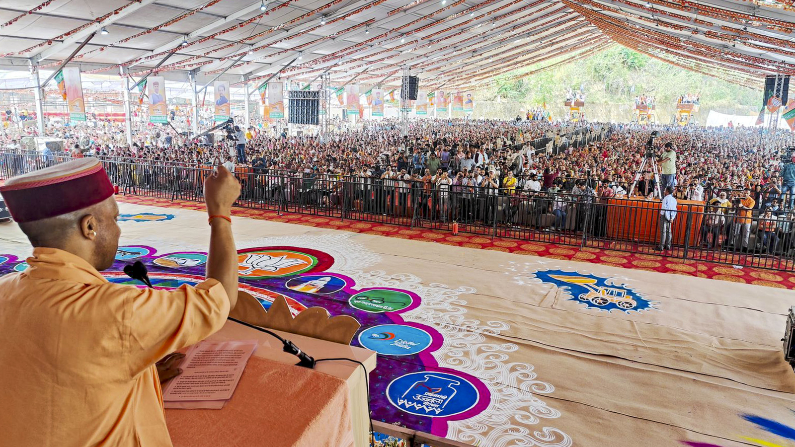 Yogi Adityanath's 'bulldozer' warning to those who follow 'Aurangzeb's path' - Vimarsana News