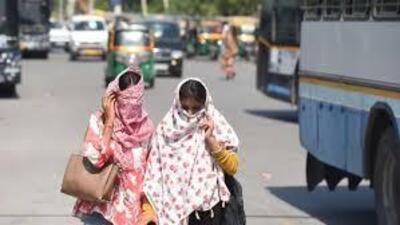 Among other places in Haryana, extremely hot weather also prevailed in Rohtak at 47.3°C while Mahendragarh recorded a high of 46.5°C. (HT Photo)