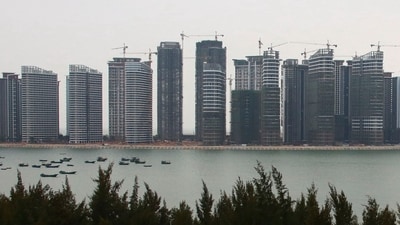 China real estate crisis: China's deeply indebted property giant Evergrande has been fined $576 million for fraudulent business practices, Beijing's financial regulatory body said on May 31. (AP)