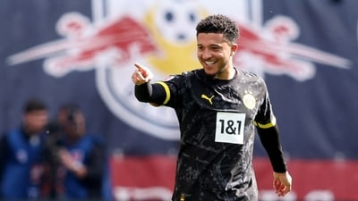 By joining Dortmund instead of staying on at Manchester City, whose academy he had joined from Watford, like his England teammate Phil Foden, Sancho had even become a trendsetter of sorts. (AFP)