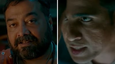 Anurag Kashyap and Gulshan Devaiah in Bad Cop Anurag Kashyap and Gulshan Devaiah in Bad Cop