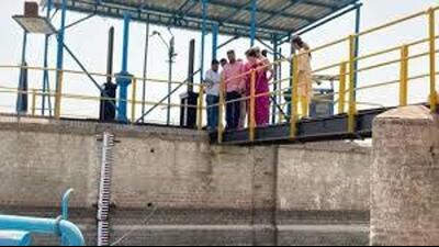 Officials said that actual water delivered at Delhi contact point Bawana was 950 cusecs per day for the entire month of May. (HT Photo) Officials said that actual water delivered at Delhi contact point Bawana was 950 cusecs per day for the entire month of May. (HT Photo)