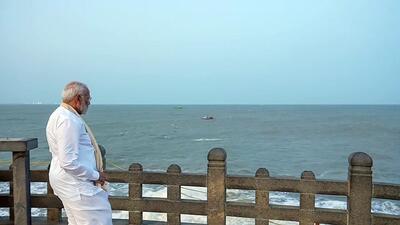 Prime Minister Narendra Modi in Kanniyakumari. (ANI) Prime Minister Narendra Modi in Kanniyakumari. (ANI)