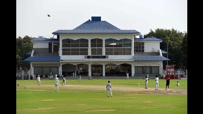 The GMDA will upgrade theTau Devilal Stadium with new lights for a cricket pavilion, new seating and facilities for other sports for the benefit of local residents. (HT PHOTO) The GMDA will upgrade theTau Devilal Stadium with new lights for a cricket pavilion, new seating and facilities for other sports for the benefit of local residents. (HT PHOTO)
