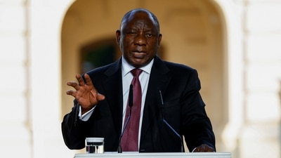 South African President Cyril Ramaphosa (File image) (REUTERS)