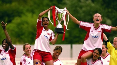 Gurinder Chadha's Bend It Like Bekham narrates the story of an Indian Punjabi Sikh girl who aspires to become a football champion. She lives her dream by training with her British friend for an amateur football team. An NRI's cultural conflict in a foreign land, battling racism while focusing on goals is well depicted by the filmmaker. Bend It Like Bekham celebrates the spirit of women athletes towards achieving the impossible. Gurinder Chadha's Bend It Like Bekham narrates the story of an Indian Punjabi Sikh girl who aspires to become a football champion. She lives her dream by training with her British friend for an amateur football team. An NRI's cultural conflict in a foreign land, battling racism while focusing on goals is well depicted by the filmmaker. Bend It Like Bekham celebrates the spirit of women athletes towards achieving the impossible.