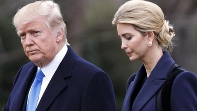 In this file photo, US President Donald Trump, accompanied by his daughter Ivanka, waves as they walk to board Marine One on the South Lawn of the White House in Washington. (AP File Photo) In this file photo, US President Donald Trump, accompanied by his daughter Ivanka, waves as they walk to board Marine One on the South Lawn of the White House in Washington. (AP File Photo)