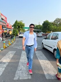 Rahul Bhat during his visit to Lucknow (Deep Saxena/HT) Rahul Bhat during his visit to Lucknow (Deep Saxena/HT)