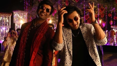 Vicky Kaushal and Ranbir Kapoor as Sanju (2018). Vicky Kaushal and Ranbir Kapoor as Sanju (2018).