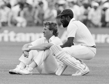 Viv Richards and Ian Botham during the epic knock (Getty Images) Viv Richards and Ian Botham during the epic knock (Getty Images)